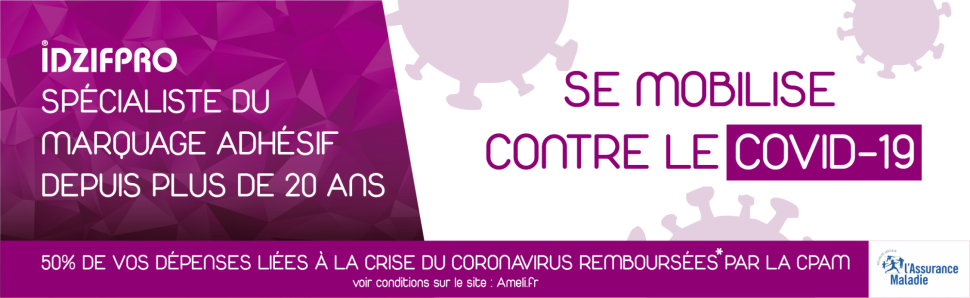 Site internet dédié à la signalétique préventive contre le Covid 19