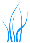 Stickers Algue d�coup�e � la forme dans vinyle de couleur unie.