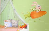 Coussin lapin