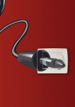 Interrupteur imprim� pour �tre coordonn� avec le sticker casque vu dans D&Co. Sur l'interrupteur ce n'est pas un adh�sif qui est coll� mais belle et bien une impression direct sur l'interrupteur pour vous garantir un dur�e de vie maximum du visuel.