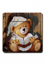 Interrupteur d�cor� ourson et souris