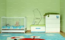 miroir bebe prenom