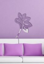 miroir design fleur