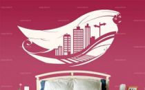 Sticker \\\"City on Air\\\".
