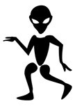 sticker ALIEN