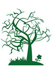 Sticker arbre du tonnerre