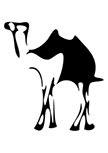Sticker Chameau