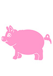 sticker cochon