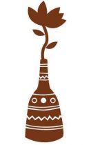Sticker deco cadre bambou