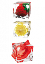 Sticker frigo frise de gla�ons fruit�s