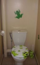 Sticker grenouille