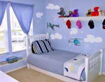 Sticker H�licopt�re imprim� sur adh�sif blanc avec d�coupe � la forme.