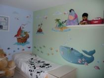 Stickers muraux enfants Ile au tr�sor ambiance pirate en vente sur Idzif.com