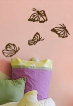 Sticker l\'envol du papillon.