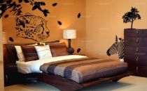 Sticker t�te de l�opard d�coup�s � la forme dans vinyle de couleur unie. Vous voulez r�veiller le c�t� sauvage en vous? ce visuel est fait pour vous.