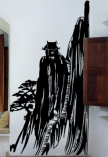 Sticker montagne japonaise d�coup� � la forme dans vinyle adh�sif de couleur uni. Apr�s le succ�s du sticker "l'horizon du soleil levant", iDzif vous proposes de compl�ter la d�coration de ce dernier avec ce visuel bas� sur le th�me de l'Asie.
Ce sticker mural d'une hauteur de 2 m�tres de haut fera un v�ritable tabac dans votre int�rieur. Pr�parez-vous � faire des jaloux!!