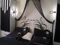 sticker t�te de lit anglaise double