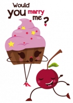 Stickers amour culinaire