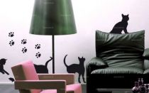 stickers muraux chat