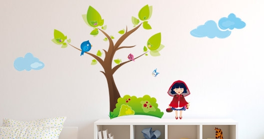 Stickers arbre enfant