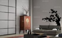 stickers arbre couleur