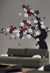 stickers arbre poetique
