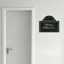 Stickers ardoise plaque de rue
