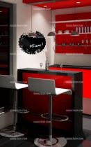 Stickers ardoise ronde