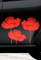 Stickers aygo fleurs