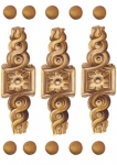 stickers frise et ornement baroque