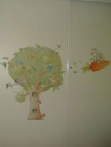 stickers bebe arbre