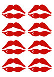 stickers bouches