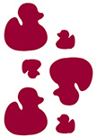 stickers canards