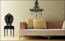 Le stickers chaise baroque pour une d�coration baroque