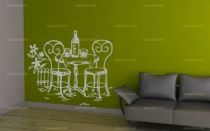 stickers table de jardin