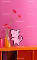 Stickers chat rose