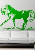 stickers cheval danse