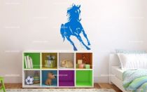 Stickers cheval qui tourne