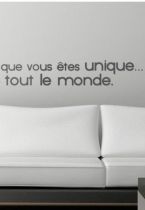 Stickers citation �tre unique