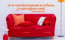 Stickers citation sur l\'enfance