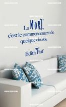 Stickers citation sur la mort