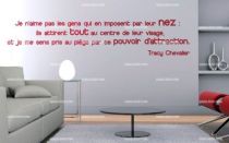 Stickers citation sur le nez
