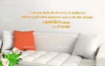 Stickers citation sur le pardon