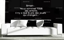 Stickers citation tous des enfants
