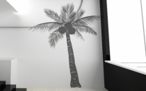 Le stickers cocotier pour d�corer l\'int�rieur sur le th�me de la nature