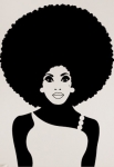 stickers femme afrique
