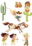 stickers cowboys