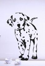 Stickers dalmatien chiot