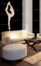 stickers danseuse sur pointes