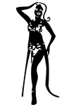 Stickers Danseuse du Ventre